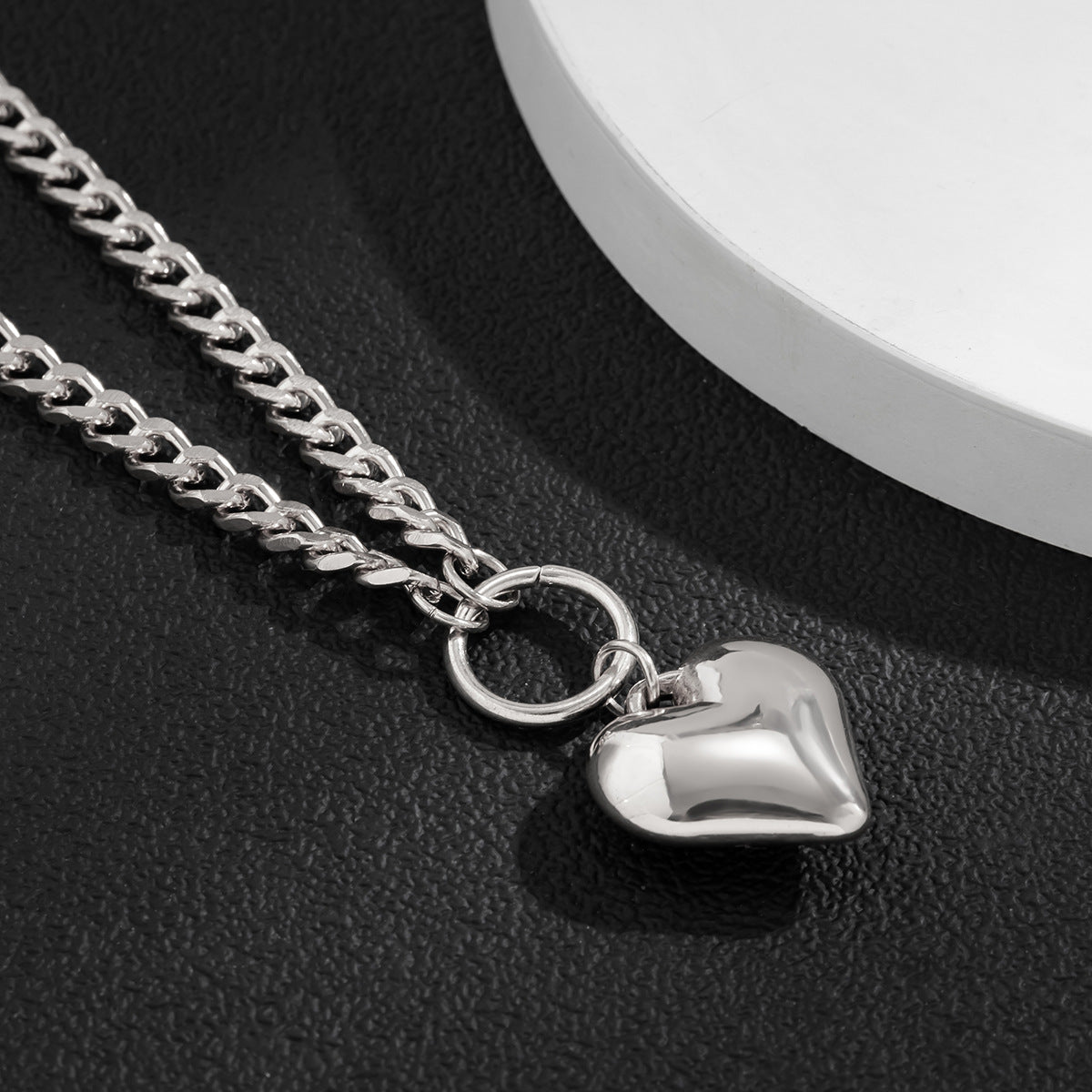 Got A Big Heart Necklace - Damned Threads